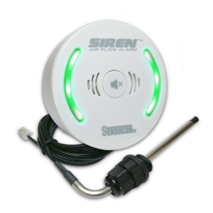 Siren Airflow Alarm Monitor